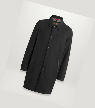 Black Men's Belstaff Ogc Nice Coats | 3148905-KR