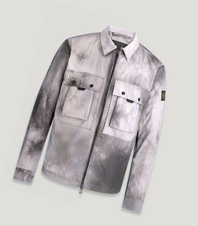 Silver Men's Belstaff Tactical Overshirts | 4293806-HO