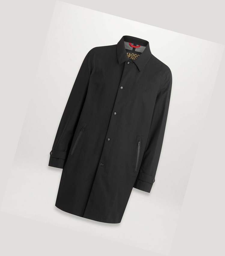 Black Men\'s Belstaff Ogc Nice Coats | 3148905-KR