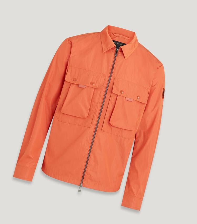 Orange Men\'s Belstaff Tactical Overshirts | 8613902-UX